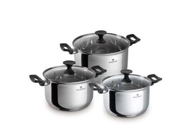 Berlinger Haus Blaumann BL-3863 Gourmet Line Geschirrset, Induktion, 6 Teile