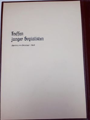 DDR Fotomappe Treffen junger Sozialisten in Berlin Oktober 1969