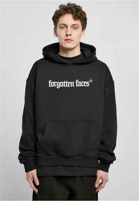 Forgotten Faces Sweatshirt Fof Logo Ultra Heavy Oversized Box Hoody Black