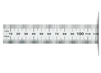 Rumold, Edelstahl- Lineal schwer 60 cm