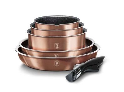 Berlinger Haus BH-1591 Metallic Rosegold Edition 12-teiliges Geschirrset
