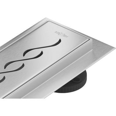 Mexen Flat M18 linearer Ablauf 50 cm, Chrom - 1023050-15