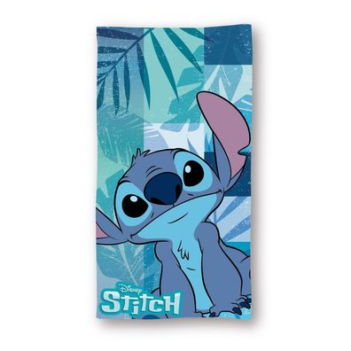 Disney Lilo & Stitch 140x70 cm Strandhandtuch Badetuch Handtuch Mikrofaser Blau