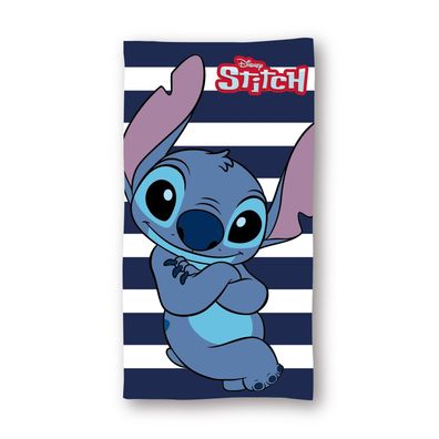 Disney Lilo & Stitch 140x70 cm Strandhandtuch Badetuch Handtuch Mikrofaser Blau
