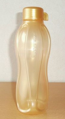 Tupperware® * * EcoEasy 500 ml * * Trinkflasche mit Schraubverschluss - GOLD
