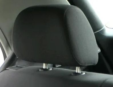 1x Fabia 6Y Kopfstütze hinten rechts / links - dunkel anthrazit - verstellbar