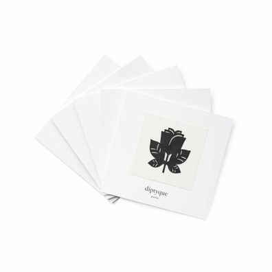 Eau Rose Patch De Parfum Body Stickers Parfümiert Floral Schwarz
