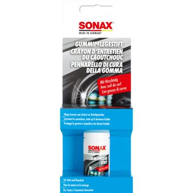 SONAX Gummipflegestift 20g Gummipflege Türdichtung 04990000