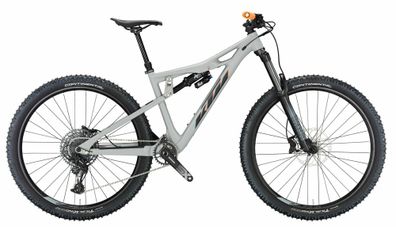 Prowler 1964 MTB Fully in ultimate grey matt (black+orange+aqua)