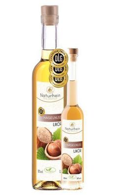 Haselnuss Likoer Haselnusslikoer geroestet nussig aromatisch Liqueur NatuRhein