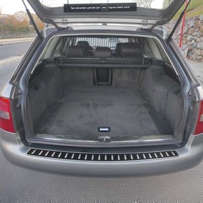 Ladekantenschutz Stoßstange für Audi A6 Avant 4B 1997-2005 Chrom Edelstahl