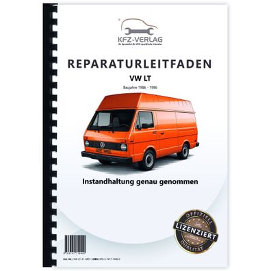 VW LT 1986-1996 Instandhaltung Inspektion Wartung Reparaturanleitung