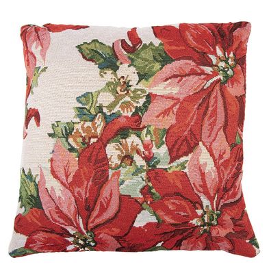 Clayre & Eef Dekokissen 45x45 cm Beige Polyester (Gr. 45x45x4 cm)