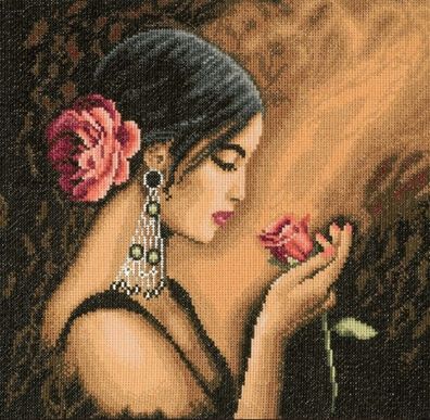 Lanarte PN-0008339 Spanische Schönheit Kreuzstichpackung