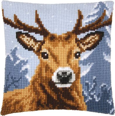 Vervaco PN-0156293 Hirsch Kreuzstichkissen