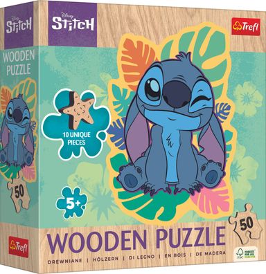 Trefl, Lilo & Stitch, 50 Teile Holzpuzzle