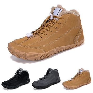 Winter Barfuss Schuhe Unisex Barfubschuhe Sneaker Warm Gefuttert Winterschuhe