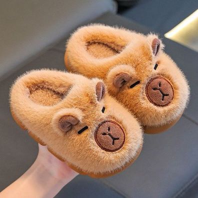Capipala Jungen Madchen Plusch Leicht Weiche Hausschuhe Warme Pantoffeln Indoor