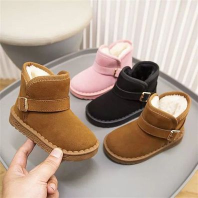 Kinder Winterschuhe Jungen Warm Gefuttert Madchen Schneestiefel Outdoor Boots