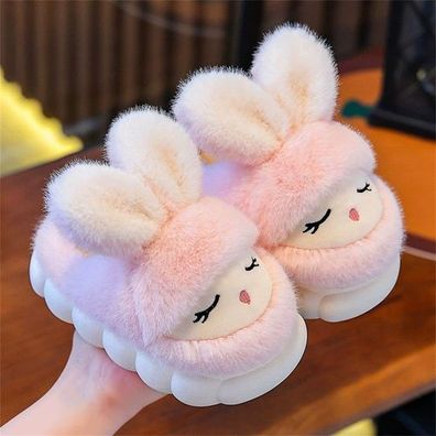 Kinder Plusch Hausschuhe Madchen Jungen Pantoffeln Kinderschuhe Slippers Warm