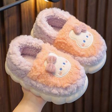 Kinder Plusch Hausschuhe Madchen Jungen Pantoffeln Kinderschuhe Warm