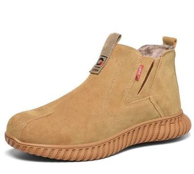 Herren Damen Sicherheitsschuhe Leicht Mit Stahlkappe Winter Warm Arbeitsschuhe