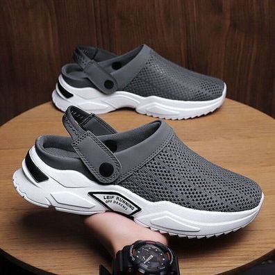 Neu Herren Freizeit Badeschuhe Sommer Sandalen Hausschuhe Pantoffeln Slipper DR