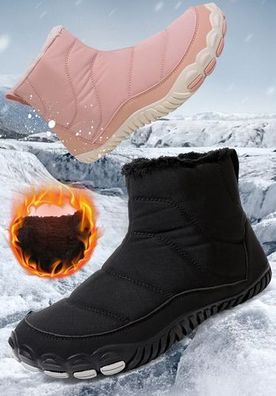 Herren Damen Warme Wanderschuhe Schneeschuh Barfub Schuhe Winter Stiefel Outdoor