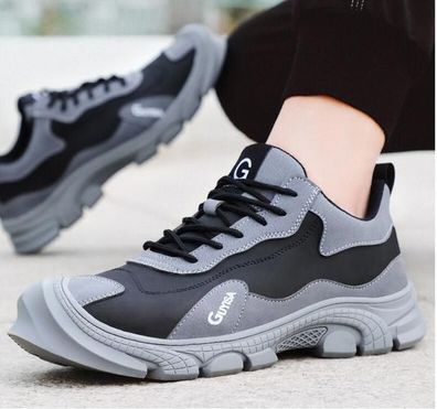 Sicherheitsschuhe Herren Damen Stahlkappe Schutzschuhe Sportliche Arbeitsschuhe