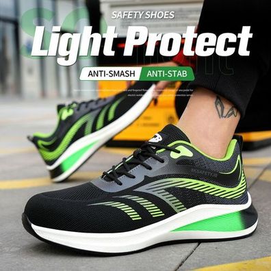 Sicherheitsschuhe New Herren Damen Sportschuhe Sneaker Stahlkappe Arbeitsstiefel