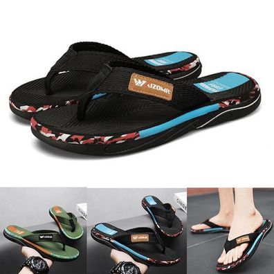 Herren Schuhe Zehentrenner Badelatschen Gartenschuhe Pantoletten Sandalen