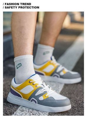 Arbeitsschuhe Leicht Stahlkappe Herren Damen Sicherheitsschuhe Sport Sneaker