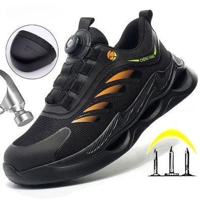 Leicht Sicherheitsschuhe Herren Damen Arbeitsschuhe Stahlkappe Sport Sneakers