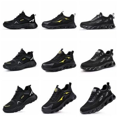 Arbeitsschuhe Neu Leicht Herren Damen Sicherheitsschuhe Stahlkappe Sport Sneaker