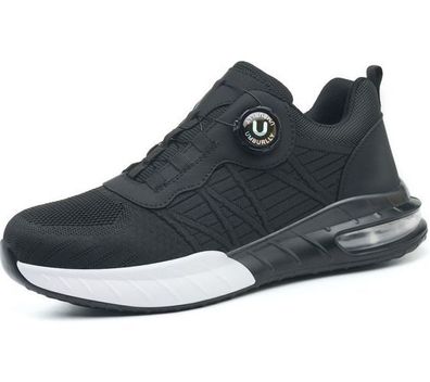 Neu Herren Atmungsfahig Sneaker Damen Sicherheitsschuhe Stahlkappe Arbeitsschuhe