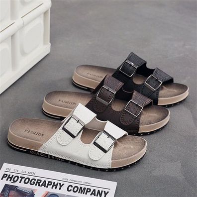 Gartenschuhe Herren Pantoletten Badeschuhe Sandal Sommer Slippers Hausschuhe