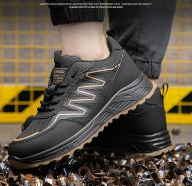 Sicherheitsschuhe Sportschuhe Zehenkappe aus Verbundwerkstoff 6KV Herren Damen