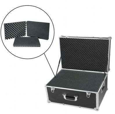 Alu Foto Video Kamera Koffer Box Kiste Flightcase inklusive Schaum 45x35x24 (62114)