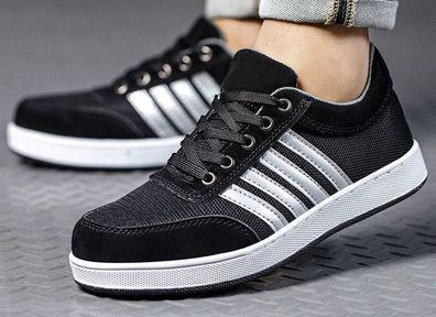 Sicherheitsschuhe Leicht Mit Stahlkappe Arbeitsschuhe Sneaker Sportliche Herren