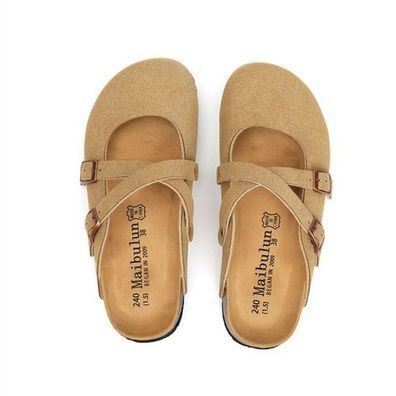 Damen Hausschuhe Hauslatschen Fussbett Hausschlappen Slippers Pantoletten