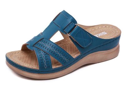 HOT Sandalen Sommer Hausschuhe Damen Strandschuhe Slipsol Comforty Flache 36-44