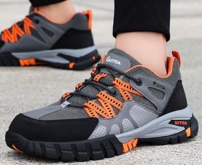 Herren Damen Sicherheitsschuhe Arbeitsschuhe Leichte Bequeme Wanderschuhe