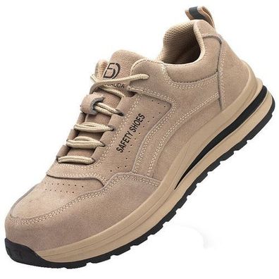 Herren Damen Leichte Sicherheitsschuhe Stahlkappe Arbeitsschuhe Schweiberschuhe