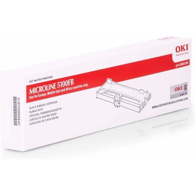 Oki Farbband für ML5100FB schwarz Nylon