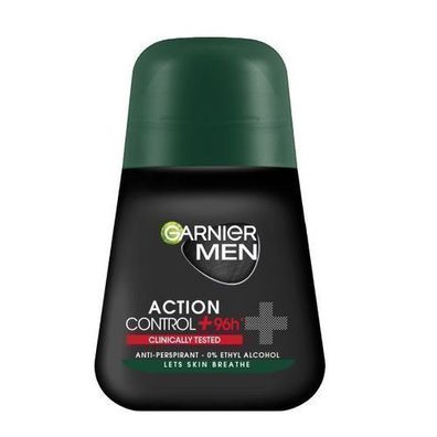 Garnier Herren Antitranspirant Roll-On Action Control+, 50ml
