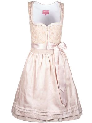 Krüger Dirndl Mae 60cm beige - Größe: 40