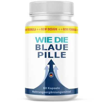 Wie die blaue Pille Kapseln - für intime Momente zu zweit - 60 Kapseln Inhalt