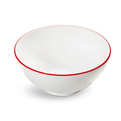 Gmundner Keramik Rubinroter Rand, Bol (Ø 27cm)
