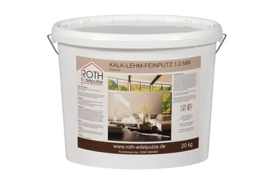 Roth Rothanit 8510 Kalklehmfeinputz 20 kg - perfekt für moderne, nachhaltige Baupr