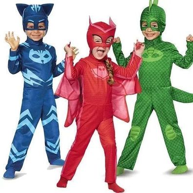 Owlette Catboy Cosplay Kostém Outfit Anime Halloween Karneval